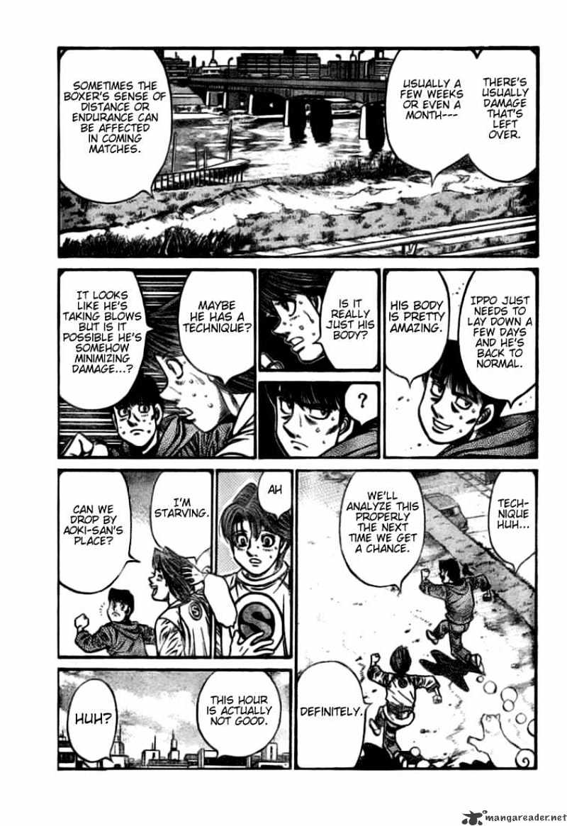 Hajime no Ippo: Fighting Spirit, Chapter 792 image 03